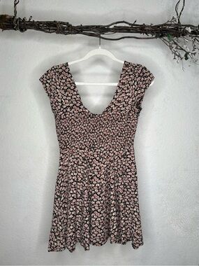 Kimchi Blue Mini Dress with Floral Print